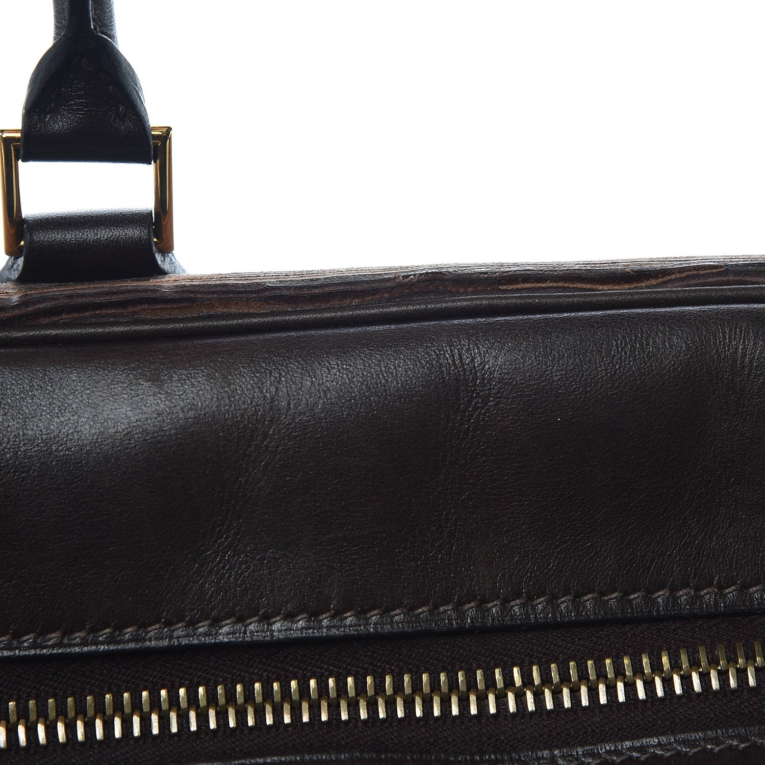Hermes Box Vibrato Plume 32 Chocolate 11 of 13