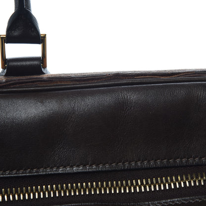 Hermes Box Vibrato Plume 32 Chocolate 11 of 13