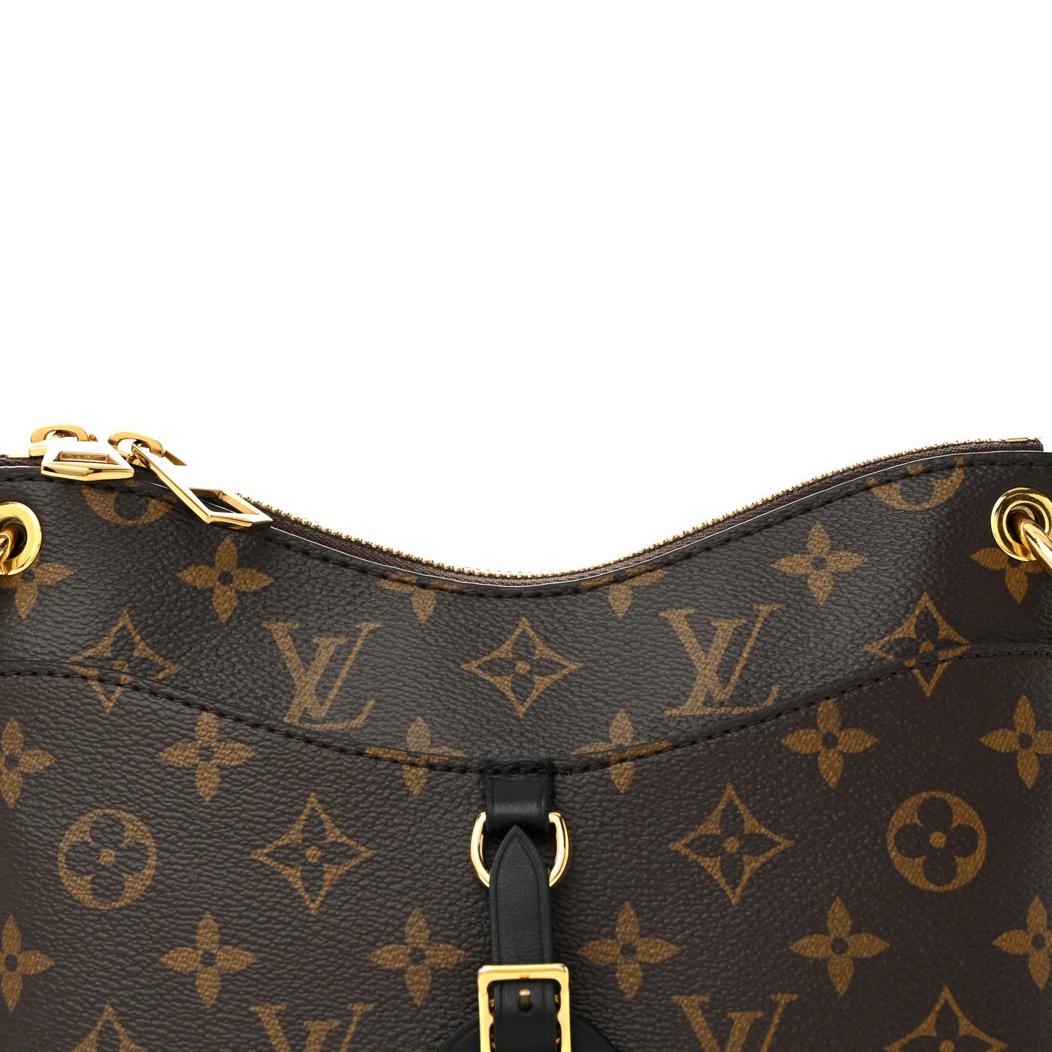 Louis Vuitton Monogram Odeon PM Black 7 of 9