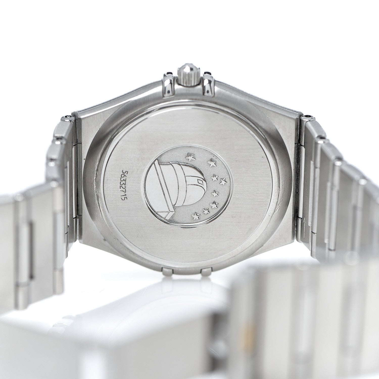 Omega Stainless Steel 33mm Constellation Quartz Watch White 1512.30 4 of 5