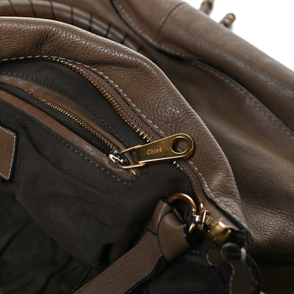 Chloe Calfskin Large Marcie Satchel Nut 12 of 33