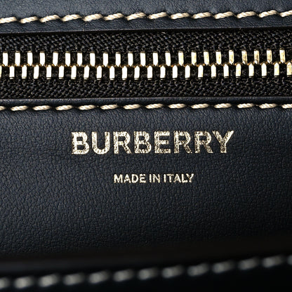 Burberry Canvas Calfskin Small TB Bag Natural 6 of 11