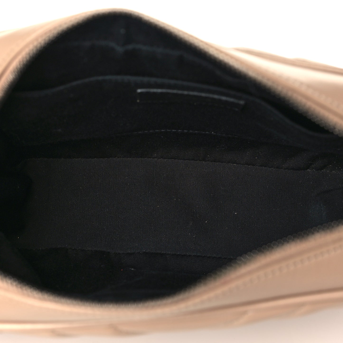 Calfskin Matelasse Monogram Lou Camera Bag Dark Beige
