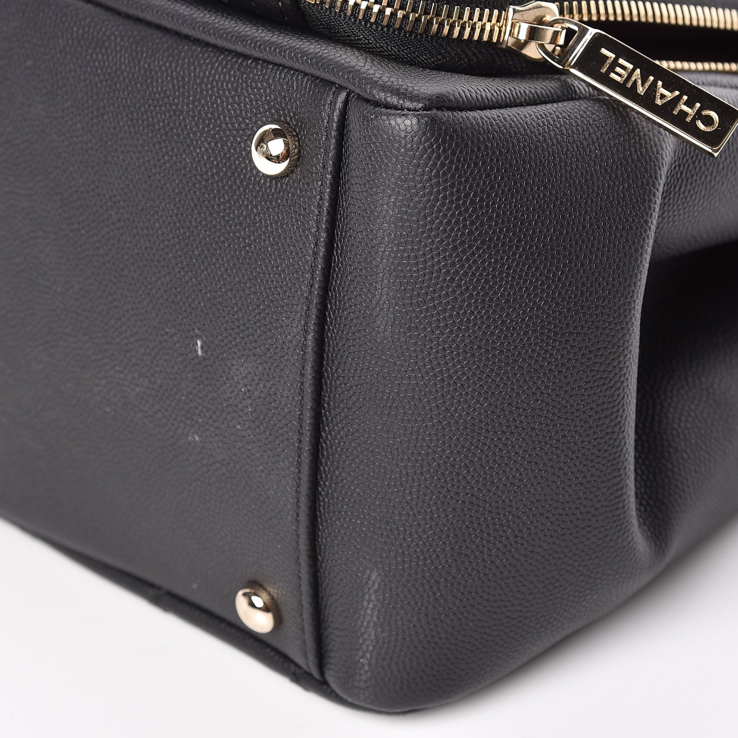 Chanel Caviar Quilted Small Business Affinity Shopping Bag Black 9 of 9