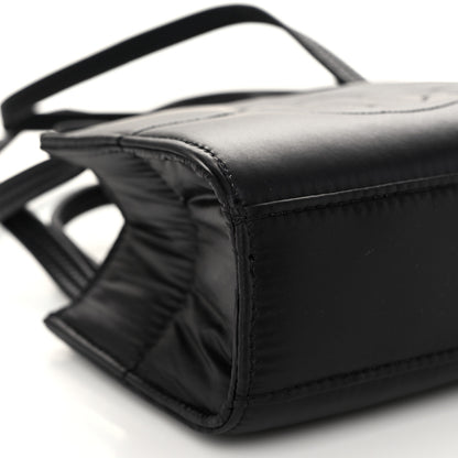 Telfar Nylon Small Puff Shopping Bag Black 9 of 10