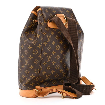 Louis Vuitton Monogram Montsouris GM Backpack 3 of 11