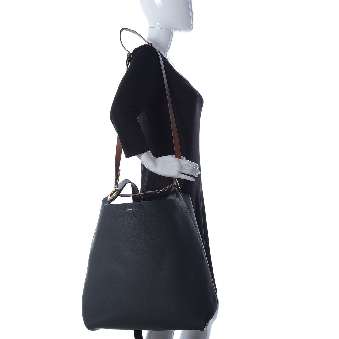 Calfskin Medium Grommet Hobo Dark Emerald
