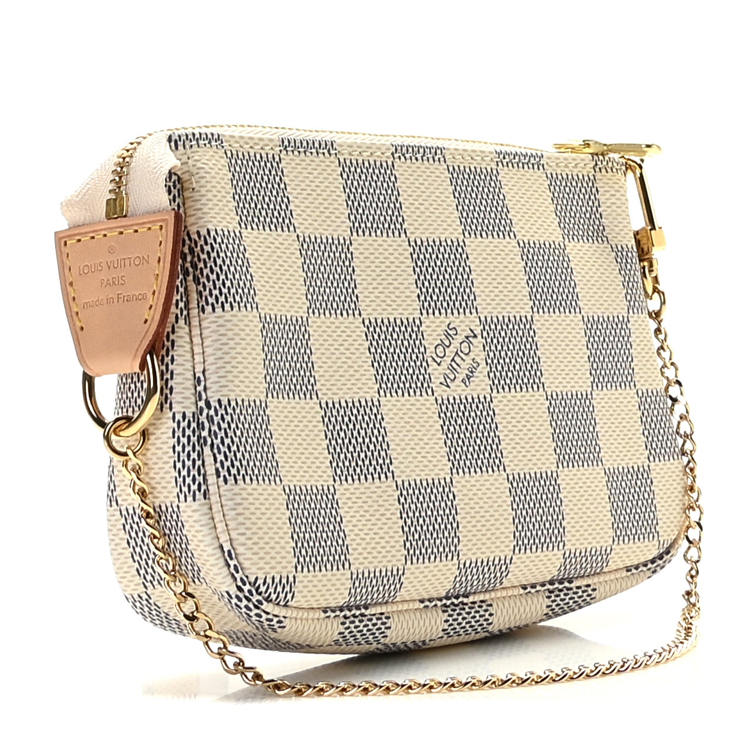 Louis Vuitton Damier Azur Mini Pochette Accessories 3 of 10
