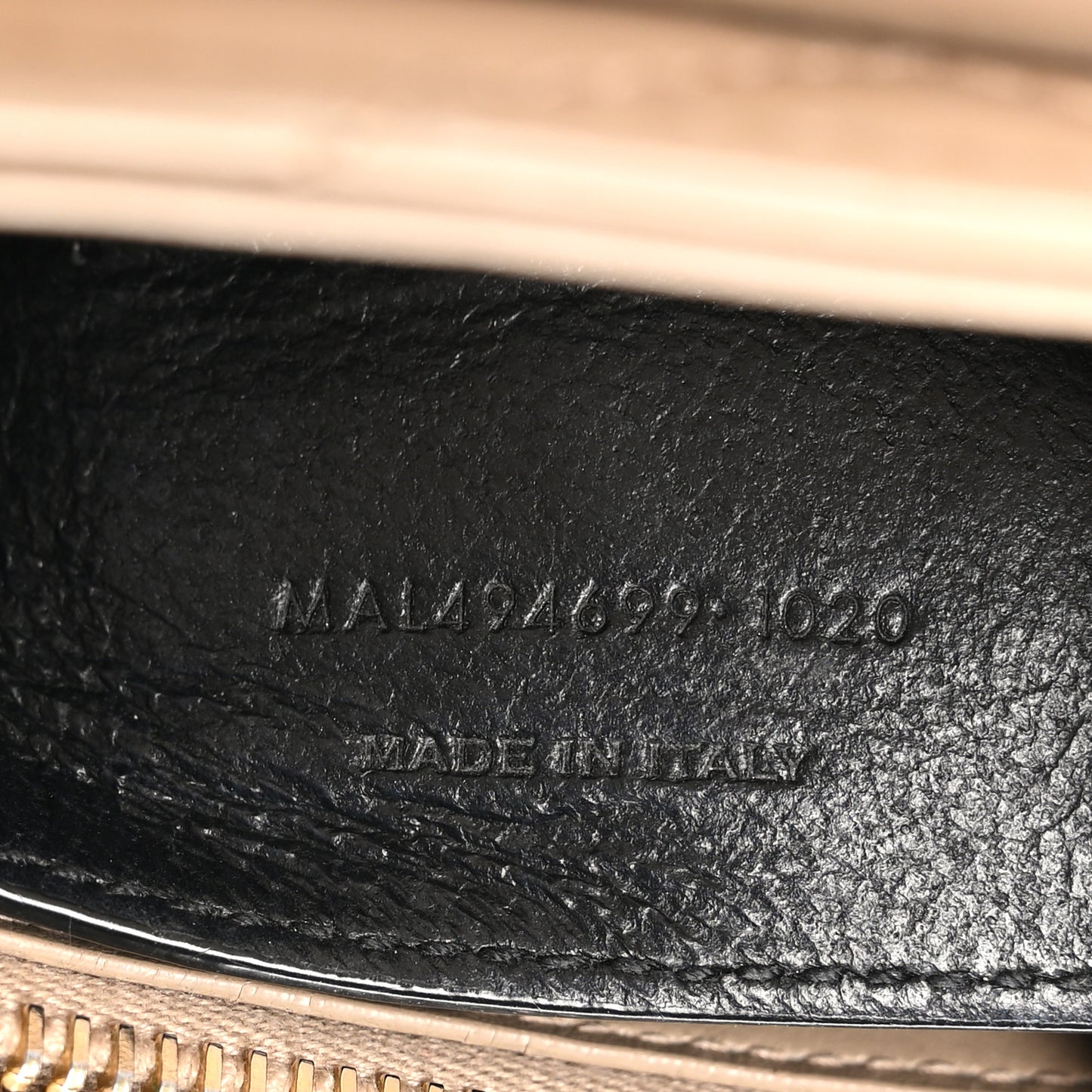 Calfskin Y Quilted Monogram Small Loulou Chain Dark Beige