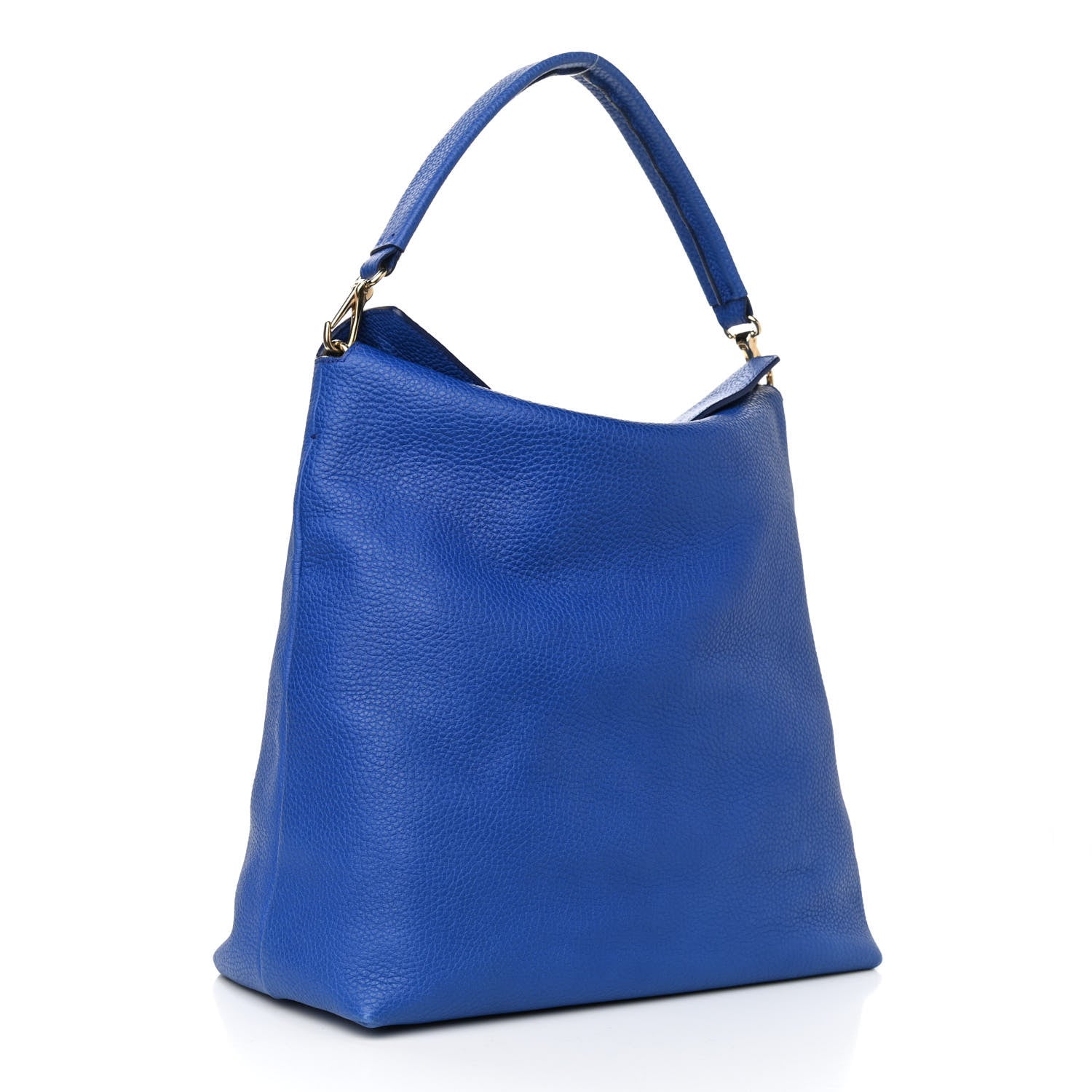 Burberry Grainy Calfskin Cale Hobo Brilliant Blue 3 of 12