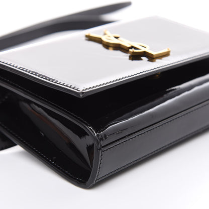 Saint Laurent Patent Monogram Kate Belt Bag Black 7 of 10