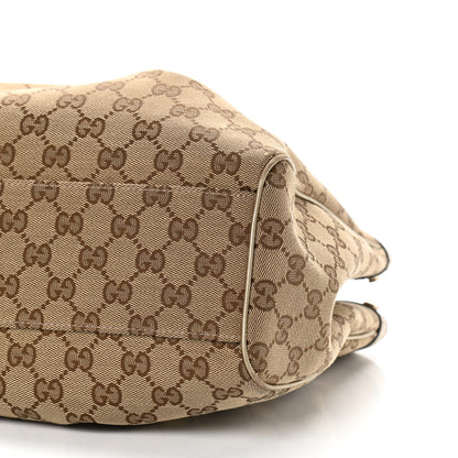 Gucci Monogram Medium Sukey Tote Champagne 8 of 22