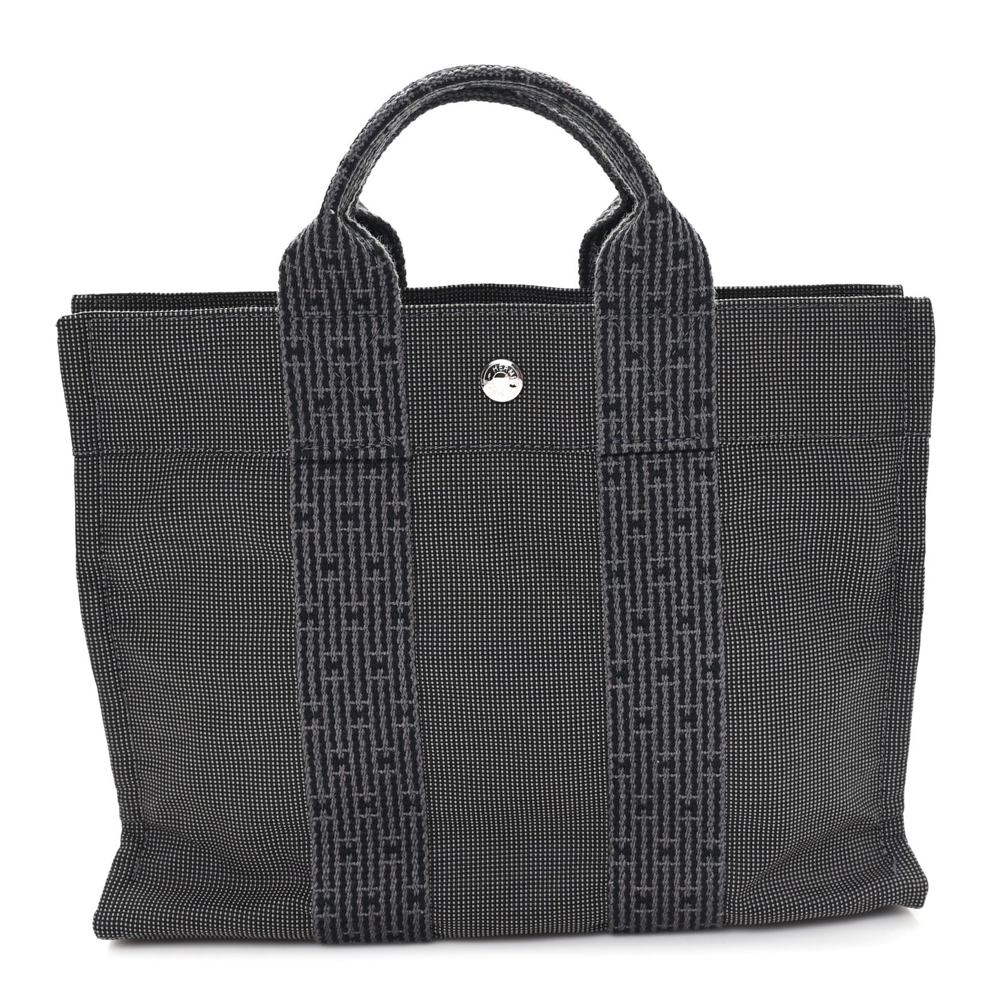 Canvas Herline PM Tote Grey