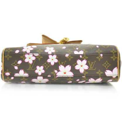 Louis Vuitton Monogram Cherry Blossom Sac Retro Bag Brown 5 of 8