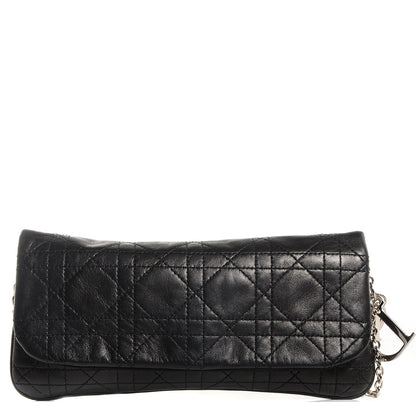 Christian Dior Lambskin Cannage Crossbody Bag Black 1 of 7