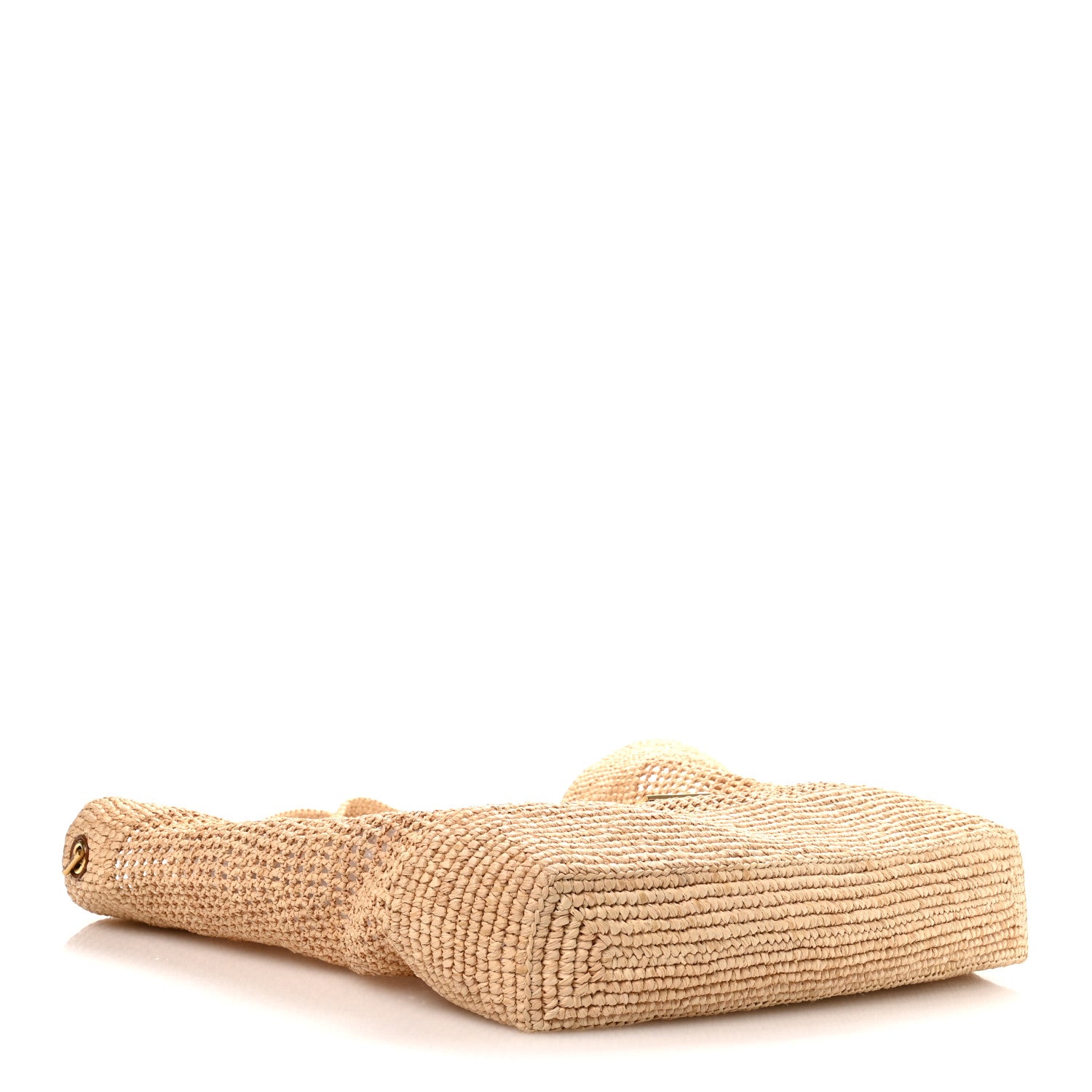 Saint Laurent Raffia Icare Shopping Tote Natural 4 of 10