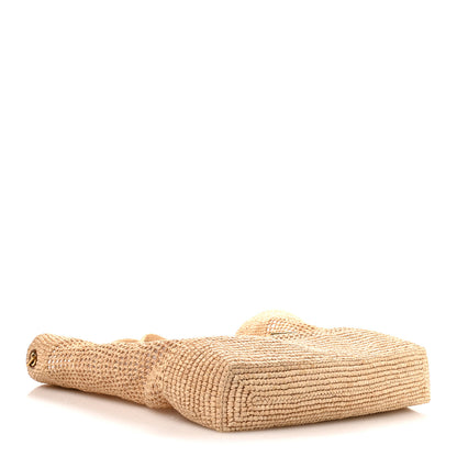 Saint Laurent Raffia Icare Shopping Tote Natural 4 of 10