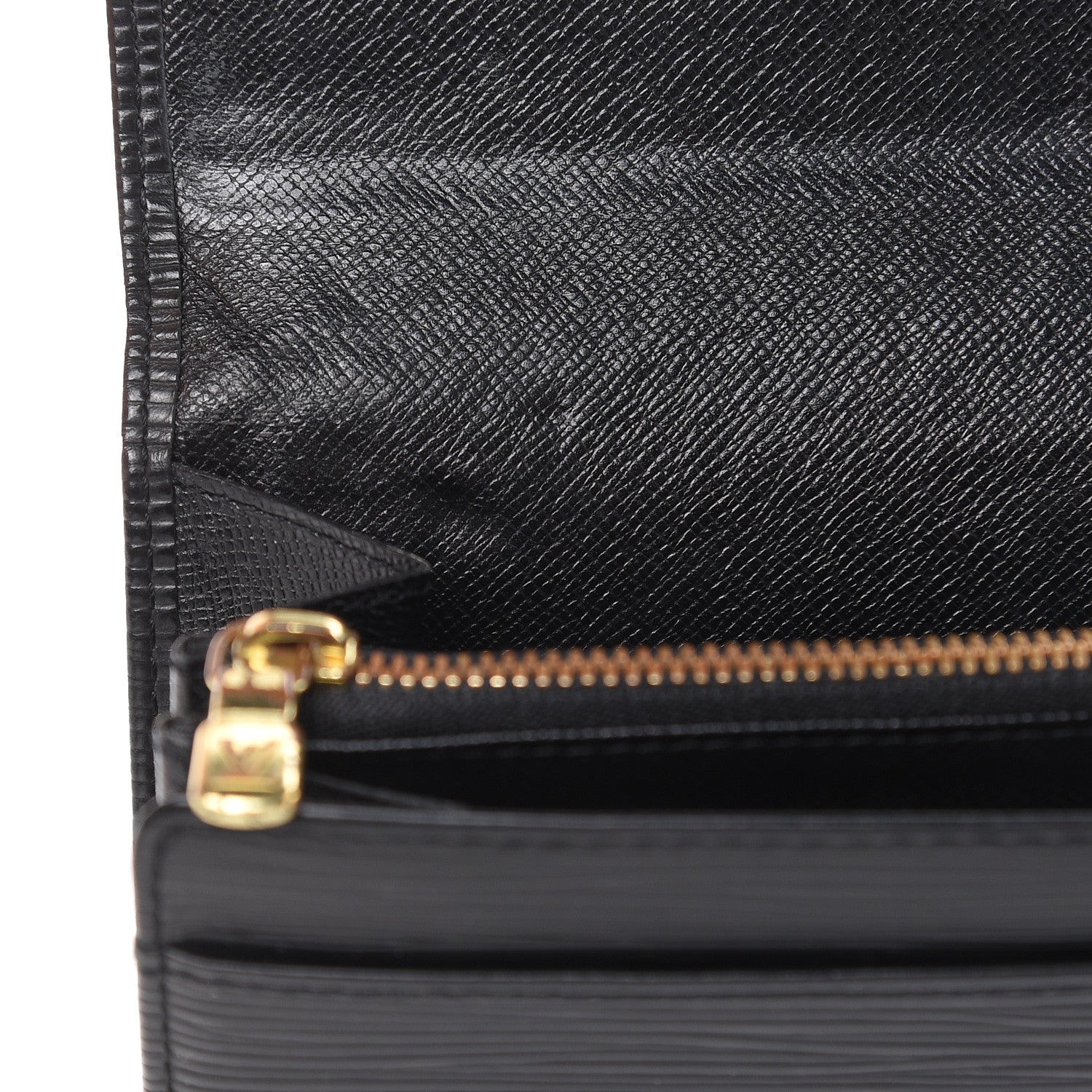 Louis Vuitton Epi Sarah Wallet Black 15 of 15