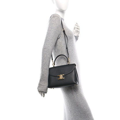 Celine Supple Calfskin Medium Nino Black 2 of 9