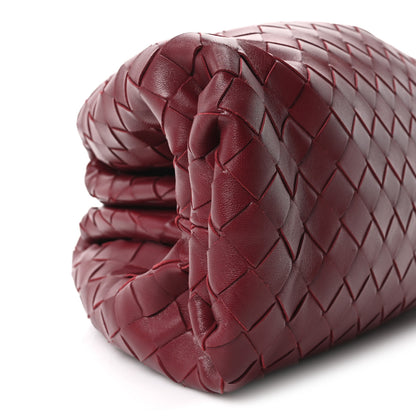 Bottega Veneta Nappa Maxi Intrecciato The Pouch Oversized Clutch Bordeaux 9 of 10