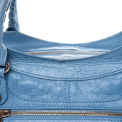 Balenciaga Agneau Giant 12 Gold Hardware Part Time Bleu Indigo 16 of 17