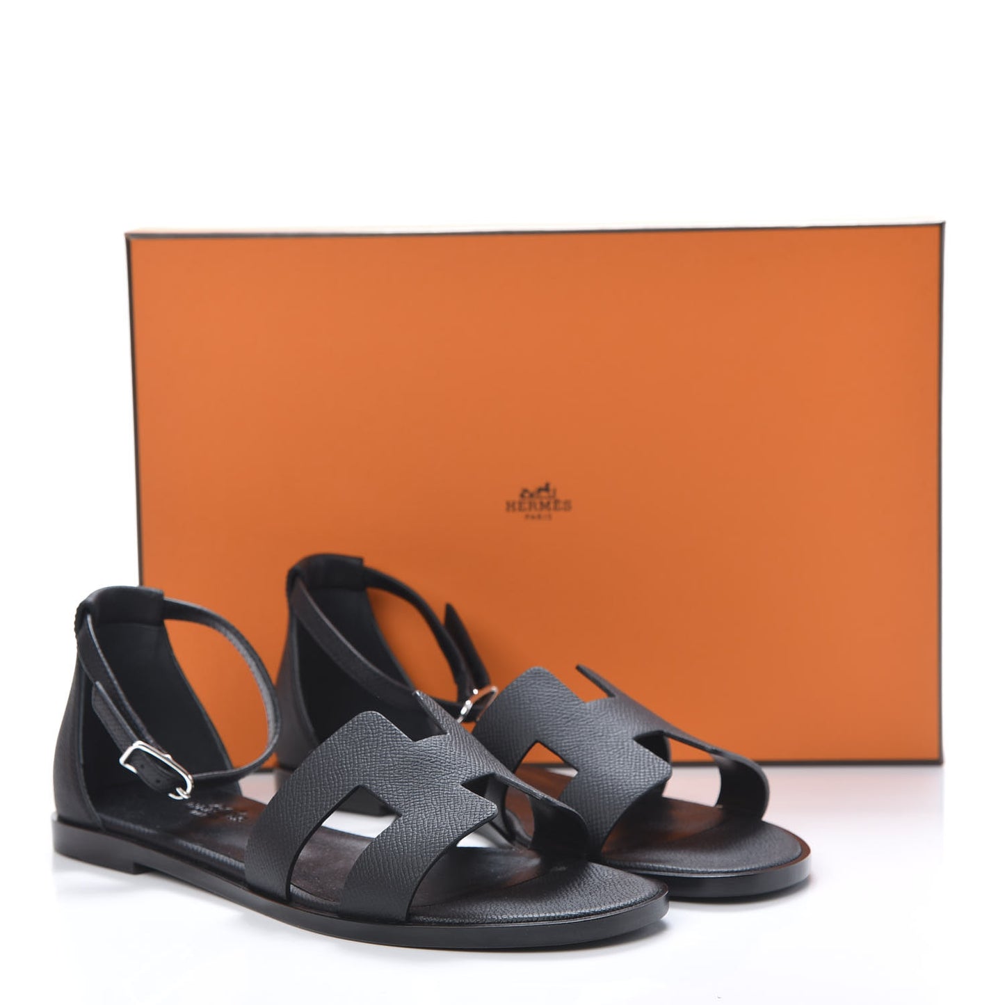 Epsom Santorini Sandals 36.5 Black