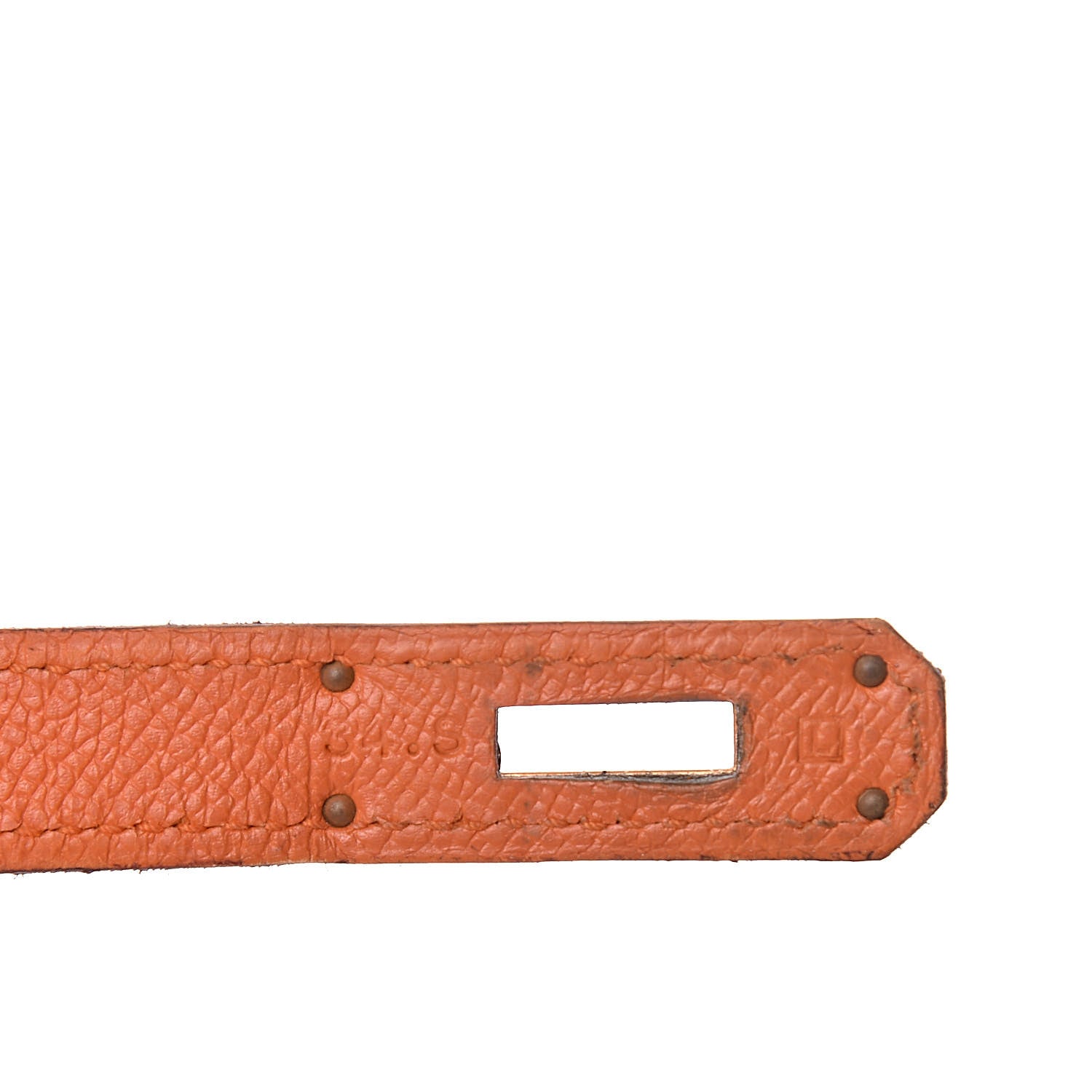 Hermes Epsom Kelly Sellier 32 Orange 7 of 10