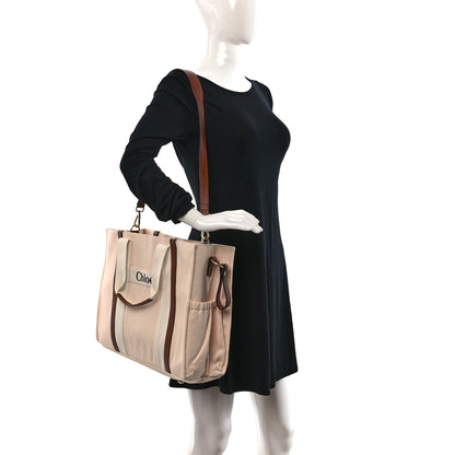 Chloe Cotton Calfskin Changing Bag Powder Pink 2 of 10