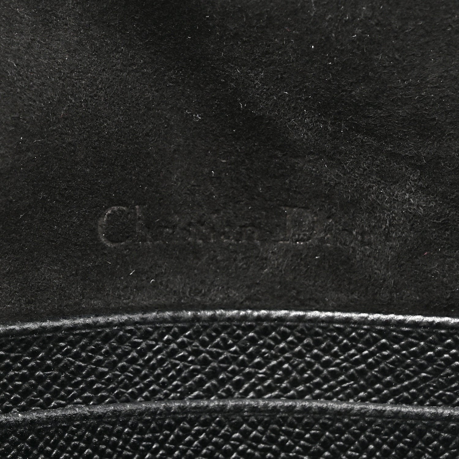 Christian Dior Grained Calfskin Saddle Belt Bag Black 6 of 11