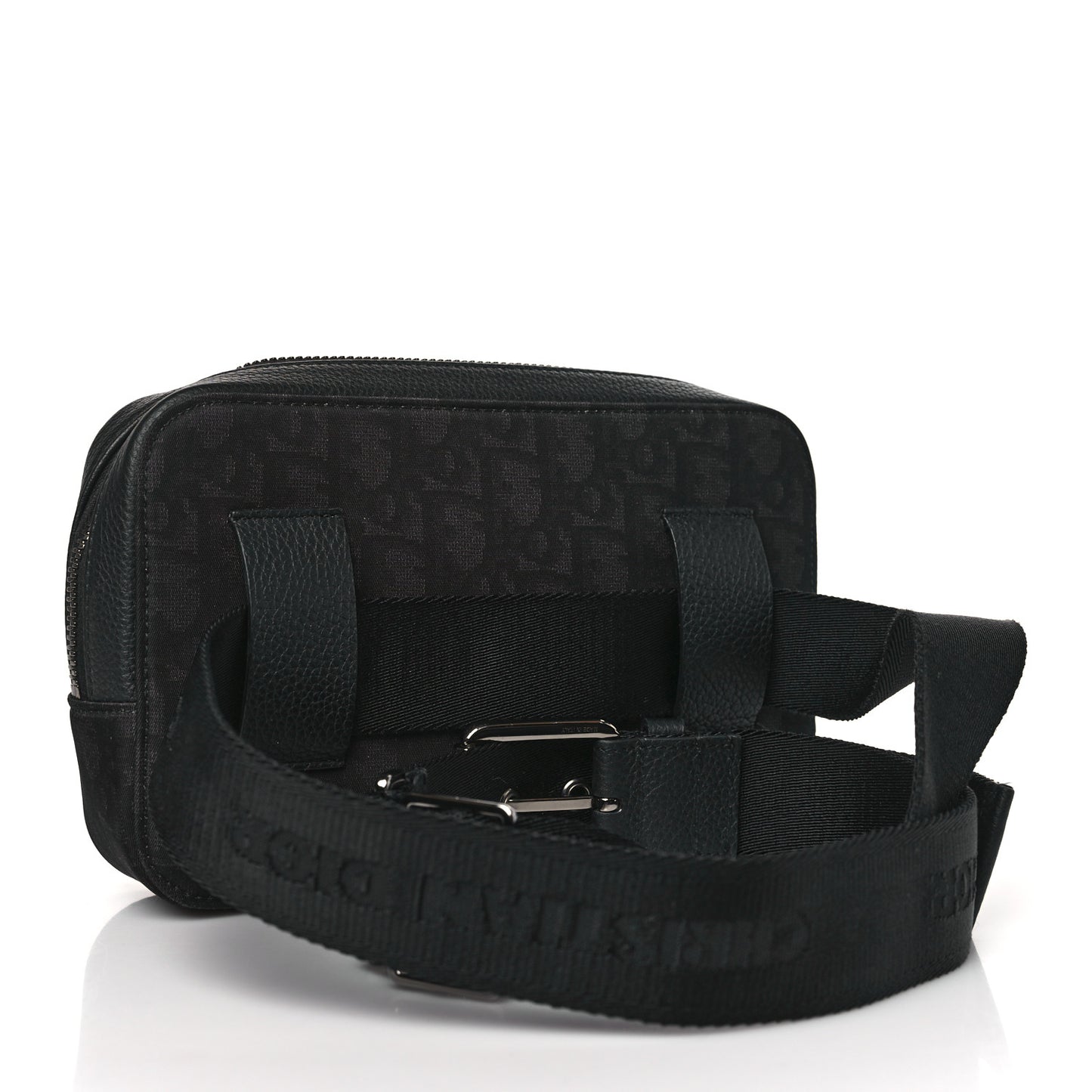 HOMME Oblique Safari Messenger Black
