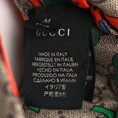 Gucci Silk Monogram Strawberry Print Headband M 5 of 7