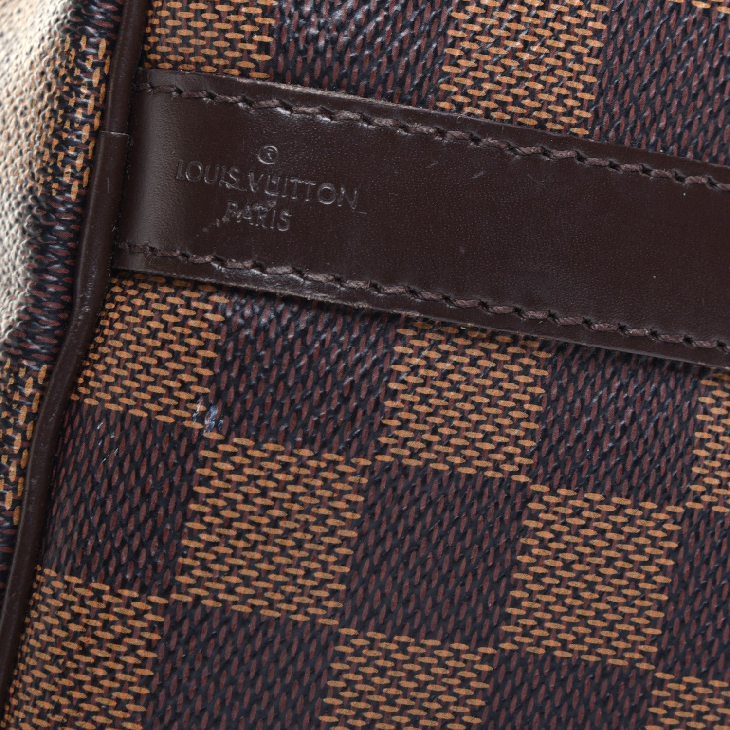 Louis Vuitton Damier Ebene Speedy Bandouliere 30 7 of 10