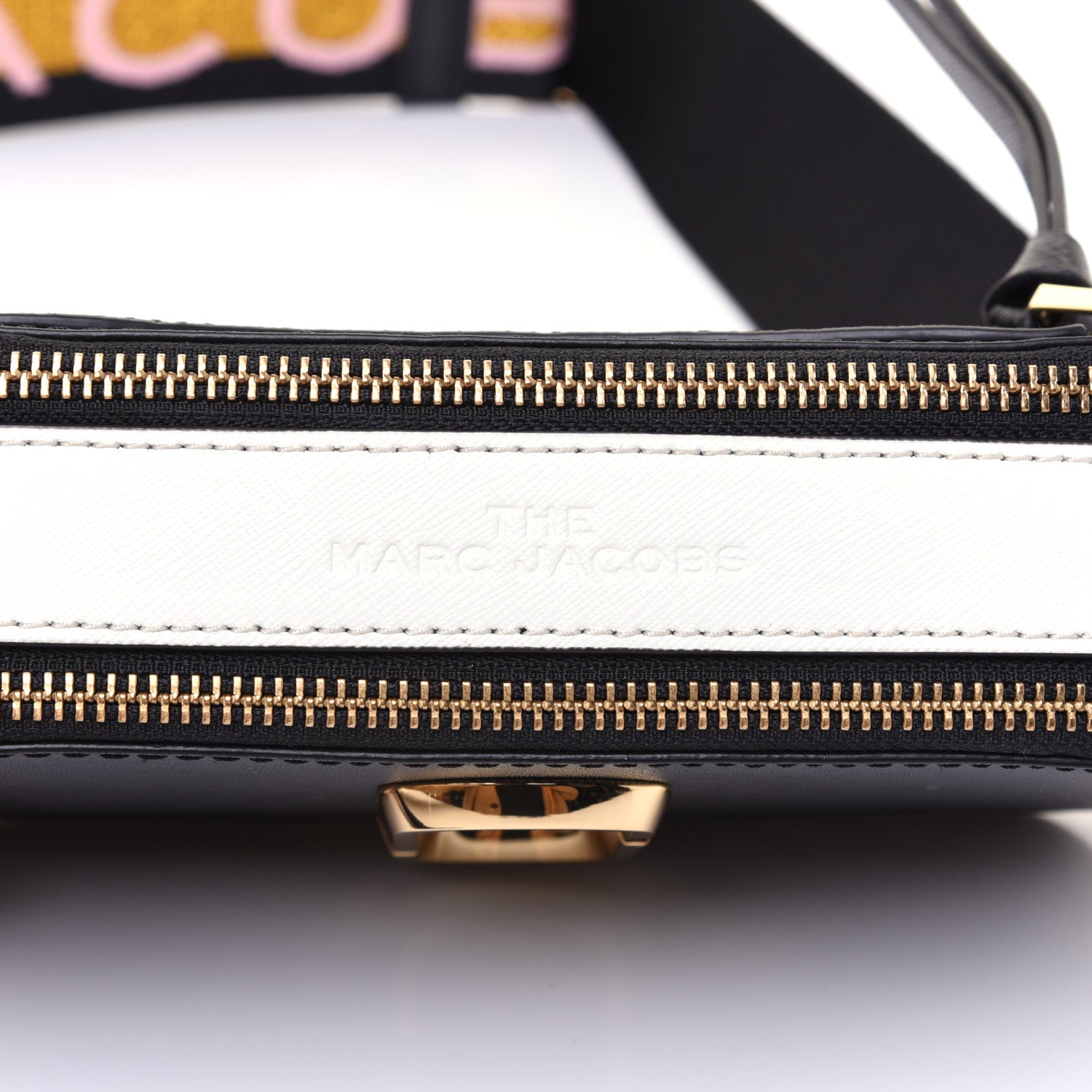 Marc Jacobs Saffiano Small Snapshot Camera Bag Black 14 of 21