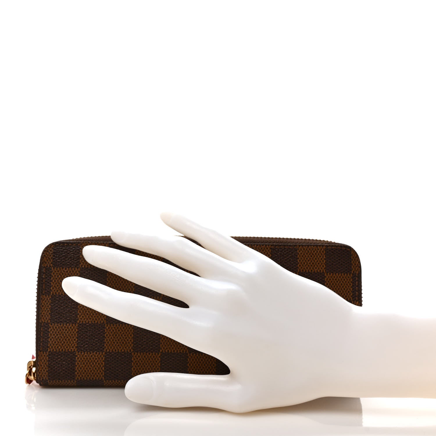 Louis Vuitton Damier Ebene Clemence Wallet 2 of 6