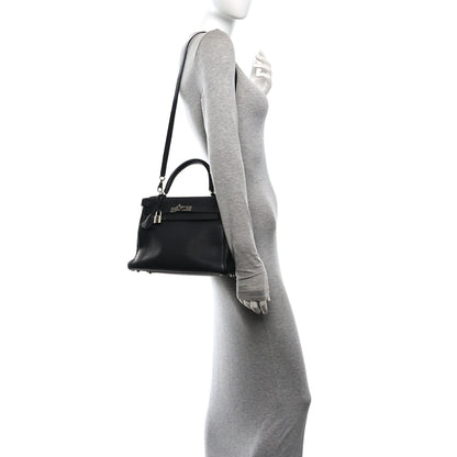 Hermes Togo Kelly Retourne 28 Black 2 of 10
