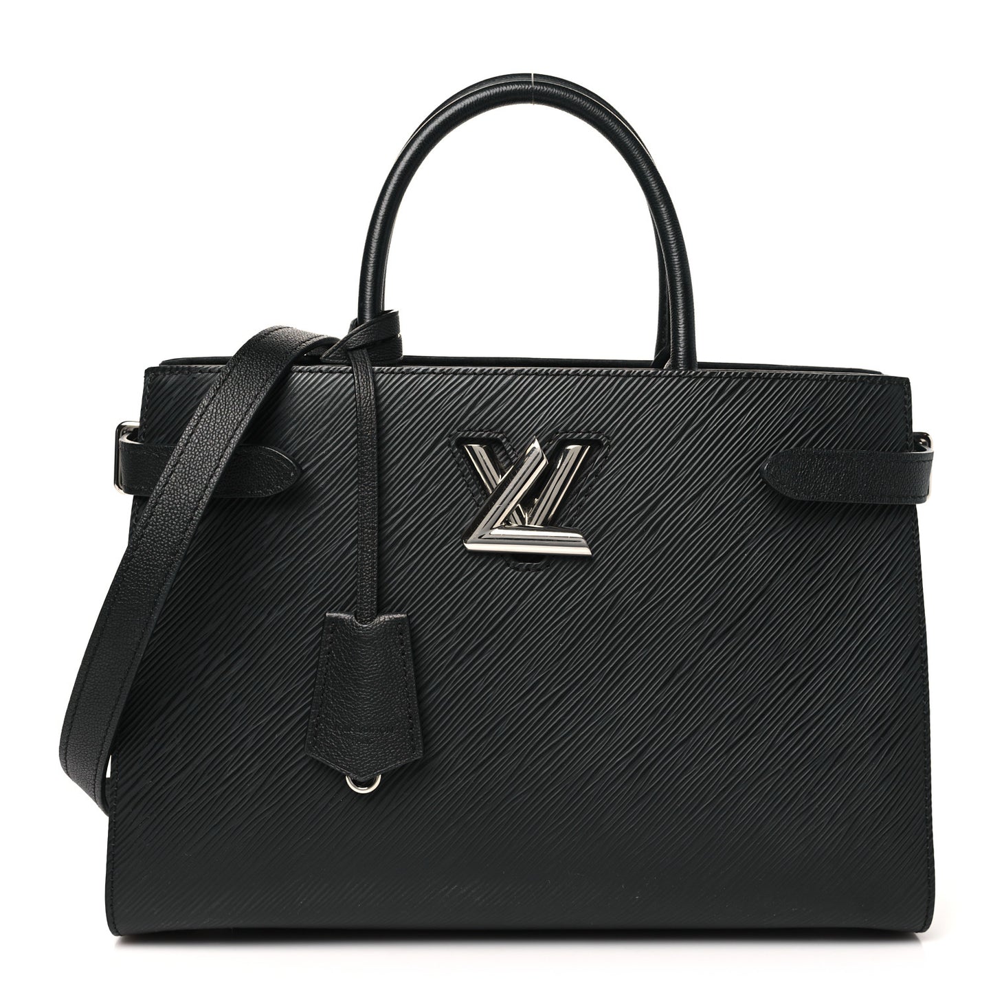 Epi Twist Tote Black