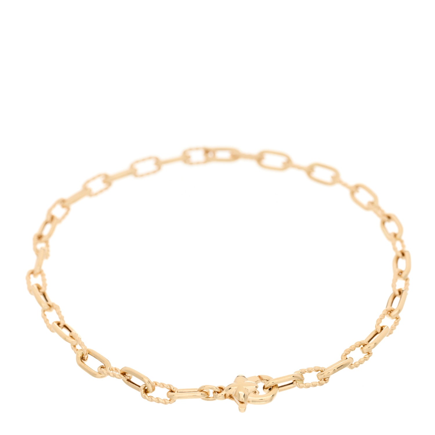 David Yurman 18K Yellow Gold Madison 3mm Classic Chain Bracelet 2 of 3