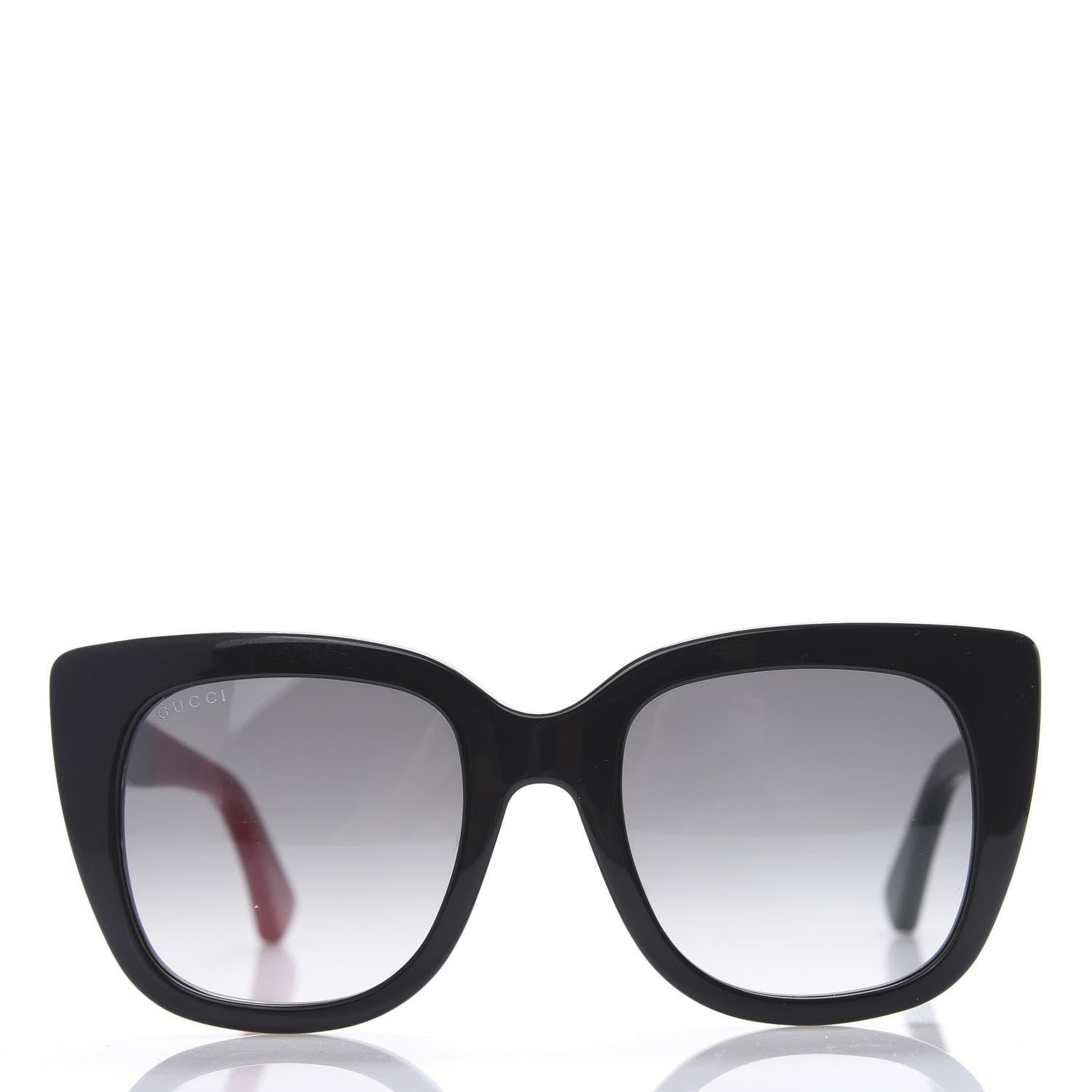 Gucci Cat Eye GG0163S Sunglasses Black 2 of 8