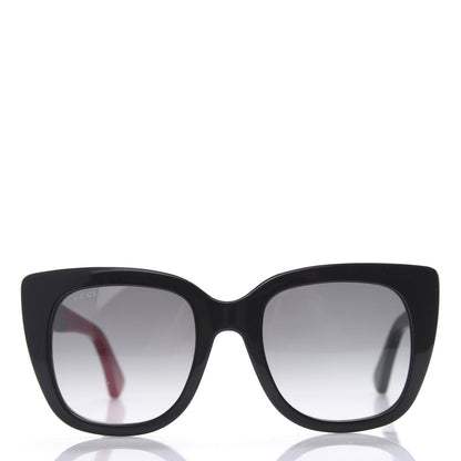 Gucci Cat Eye GG0163S Sunglasses Black 2 of 8