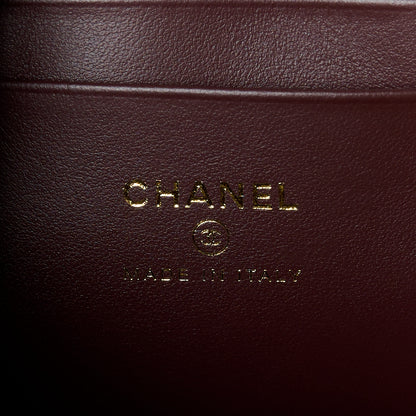 Chanel Caviar Quilted Top Handle Clutch With Chain Black 6 of 11