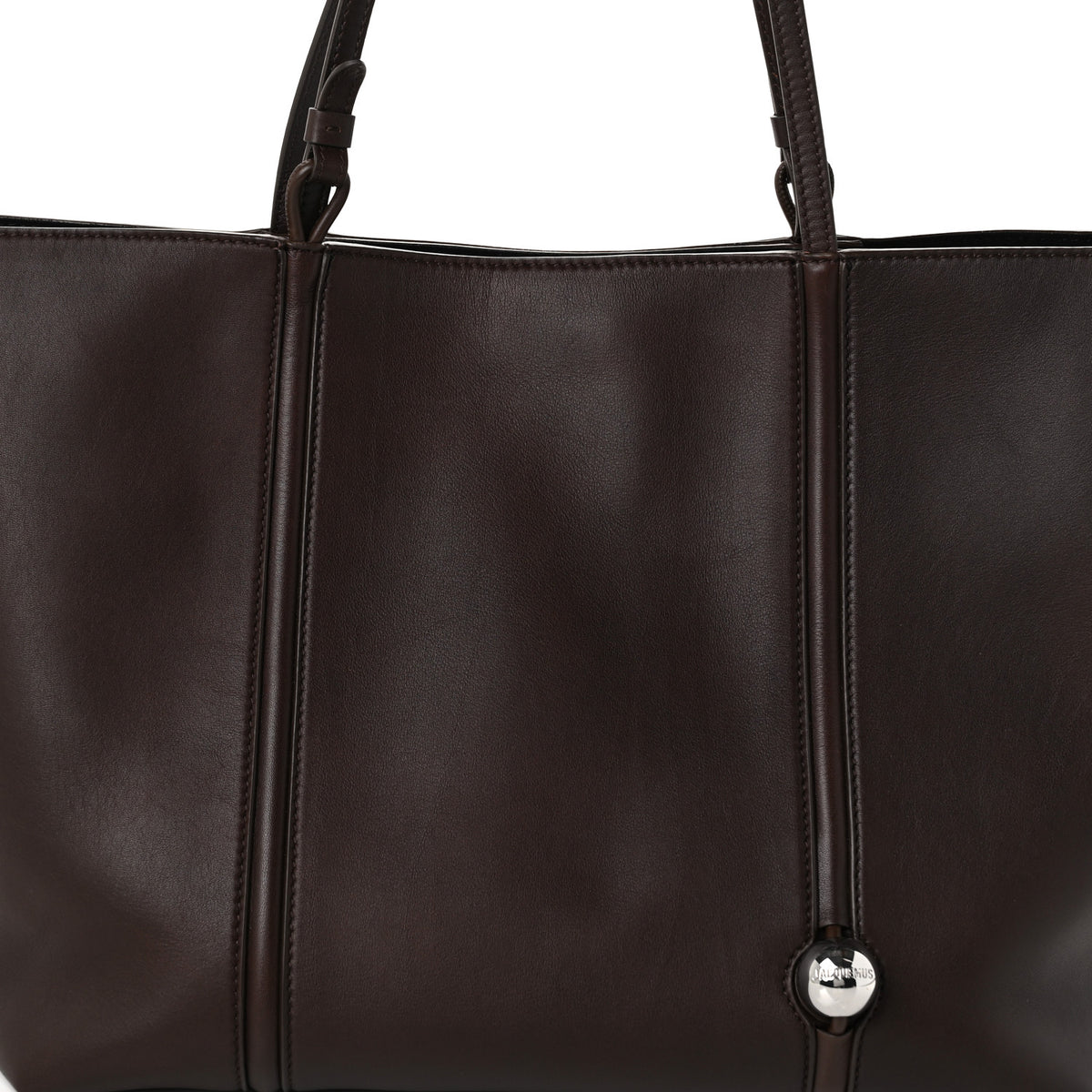 Smooth Calfskin Le Marino Tote Brown