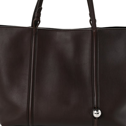 Jacquemus Smooth Calfskin Le Marino Tote Brown 7 of 9