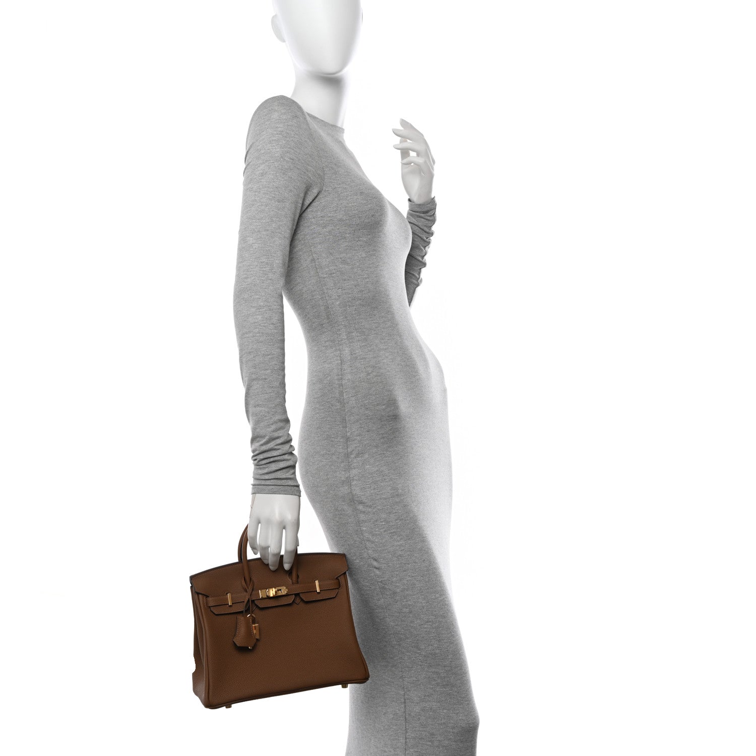 Hermes Togo Birkin 25 Alezan 2 of 11