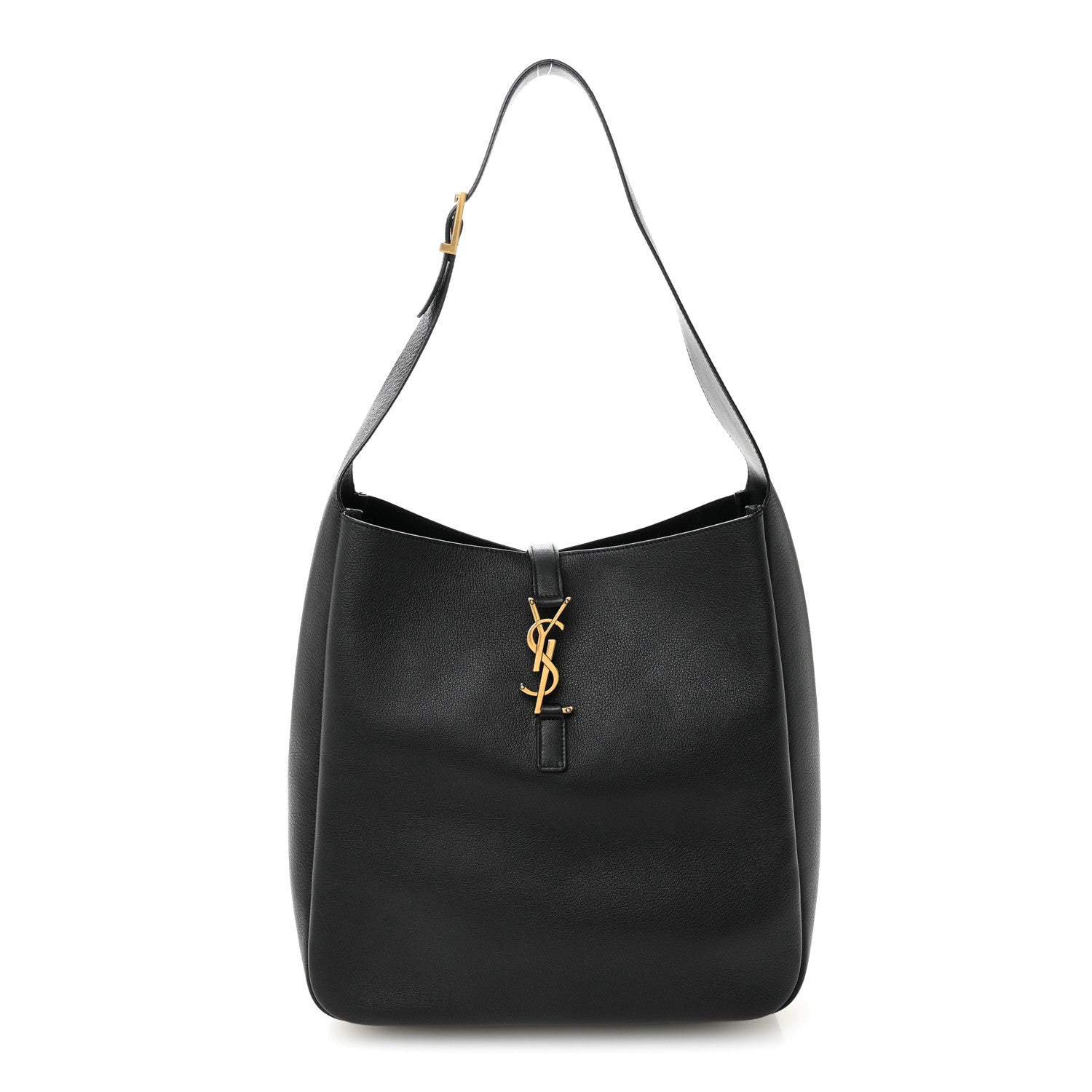 Supple Calfskin Large Le 5 A 7 Soft Hobo Black