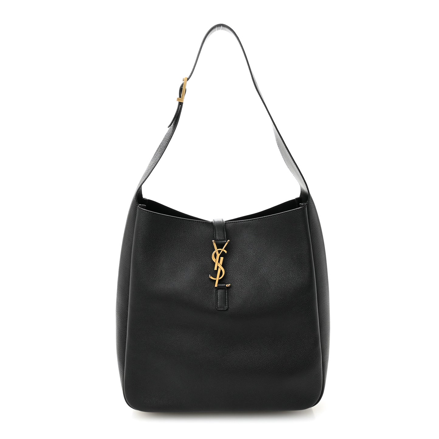Supple Calfskin Large Le 5 A 7 Soft Hobo Black