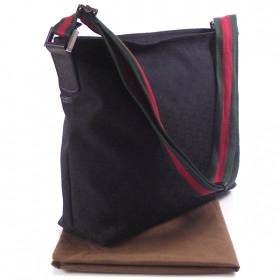 Gucci Monogram Signature Messenger Black 3 of 10