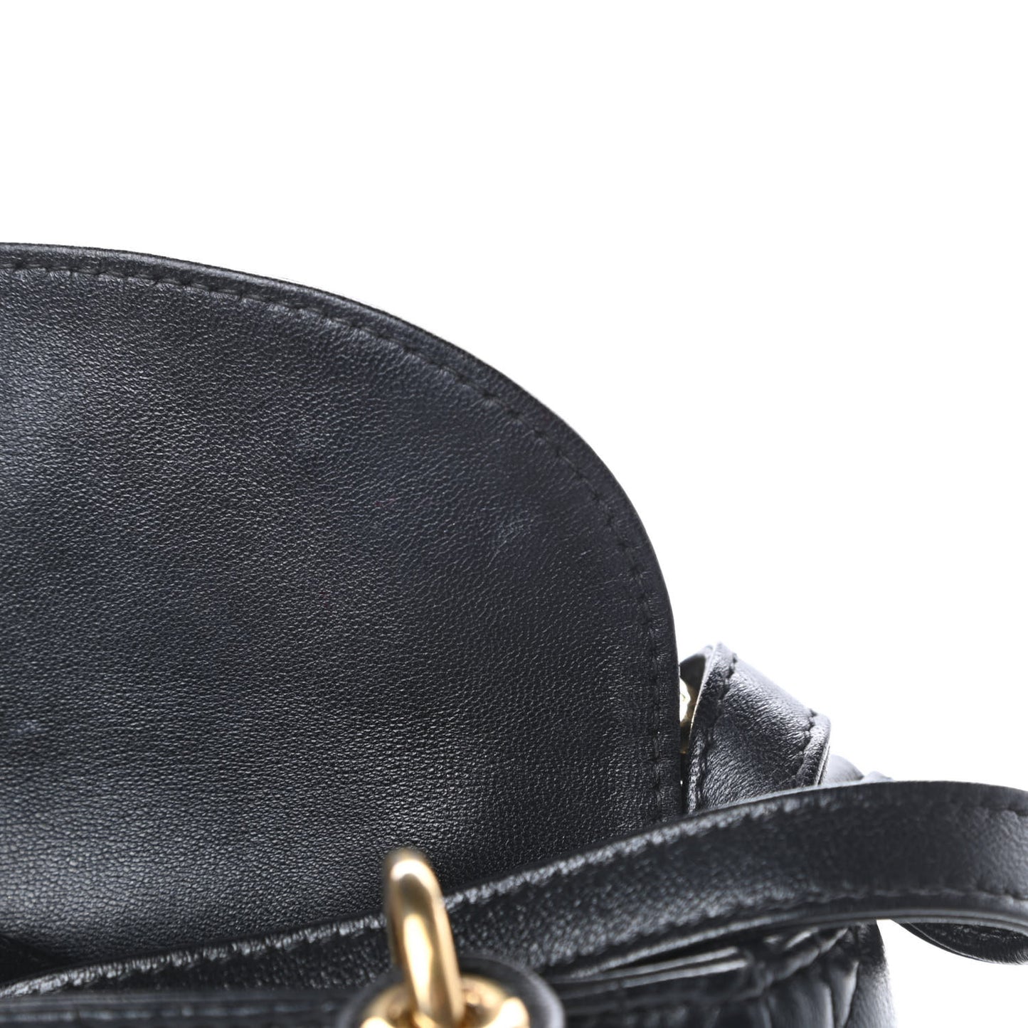 Lambskin Cannage Mini Lady Dior Black