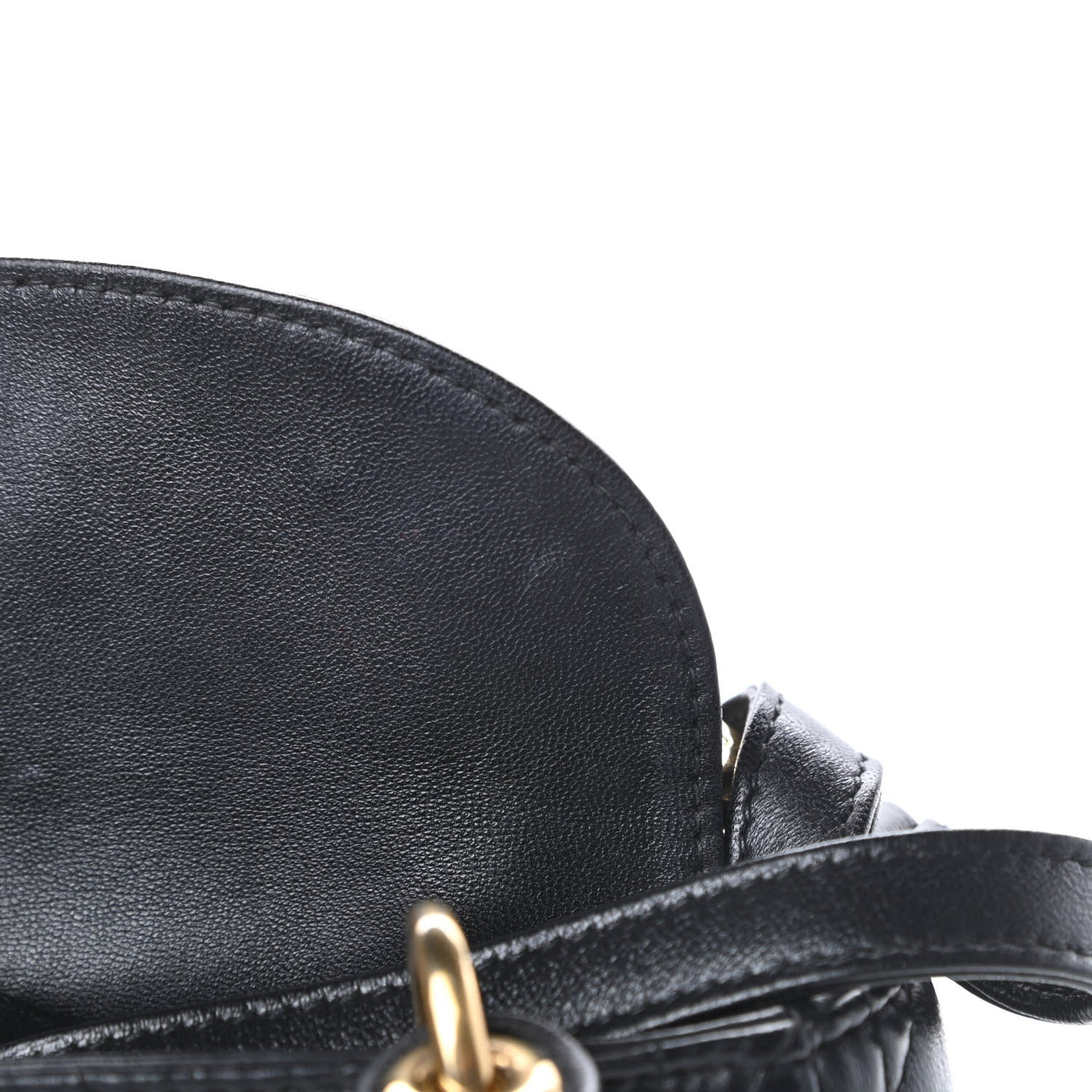 Christian Dior Lambskin Cannage Mini Lady Dior Black 23 of 24