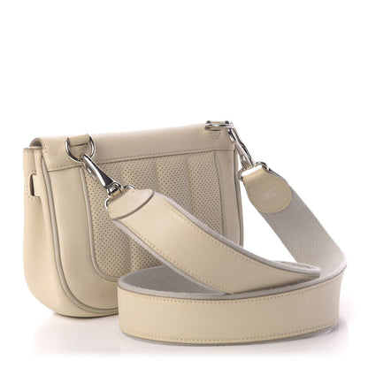 Hermes Veau Swift Mini Sac Berline Craie Gris Perle 3 of 9