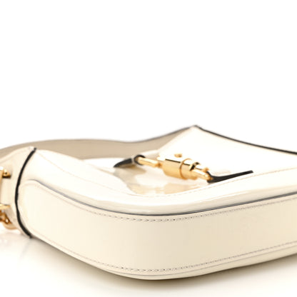 Gucci Patent Mini Jackie 1961 Crystal Hobo Mystic White 9 of 12